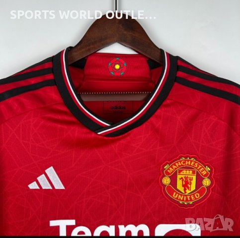 Тениски на Манчестър Юнайтед 2023/2024, снимка 3 - Спортни дрехи, екипи - 41613919