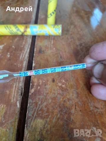 Стар спиртомер #18, снимка 6 - Други ценни предмети - 52079356