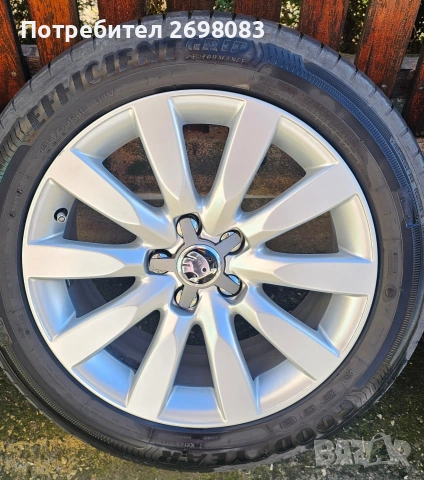 16 джанти с гуми за audi, skoda, vw, снимка 4 - Гуми и джанти - 53705951