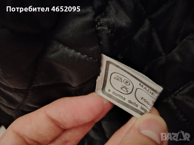 Mъжко кожено яке от естествена кожа Sitelli, снимка 5 - Якета - 53216131