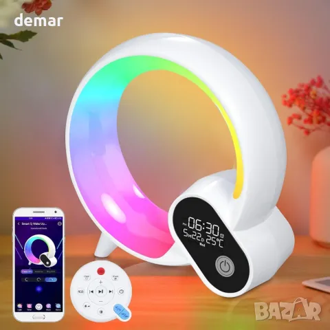 Lixada Смарт будилник с BT и дистанционно управление