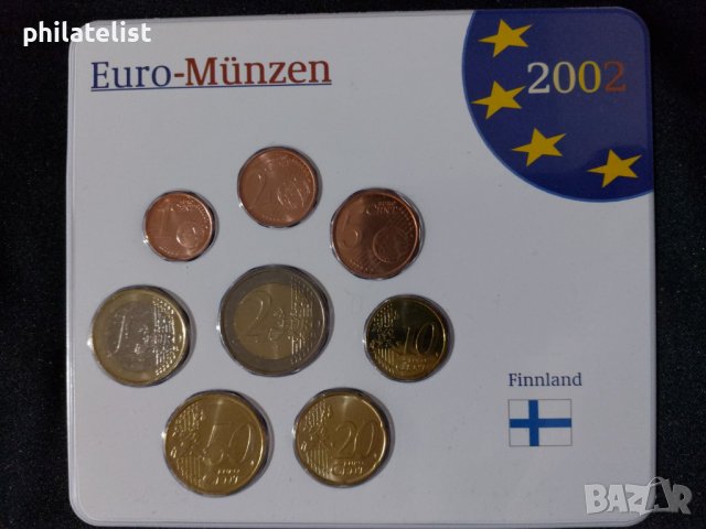 Финландия 1999 - 2001 - Евро сет - комплектна серия от 1 цент до 2 евро