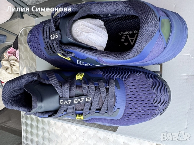 Продавам оригинални мъжки маратонки EA7 Emporio Armani, снимка 4 - Маратонки - 55959665