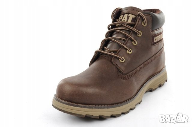 Обувки Caterpillar Founder dark brown, снимка 4 - Мъжки боти - 42489328