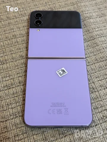 Samsung Galaxy Z Flip 4, 256GB, 5G, Цвят: Pink Gold – Перфектно състояние!, снимка 3 - Samsung - 56066465