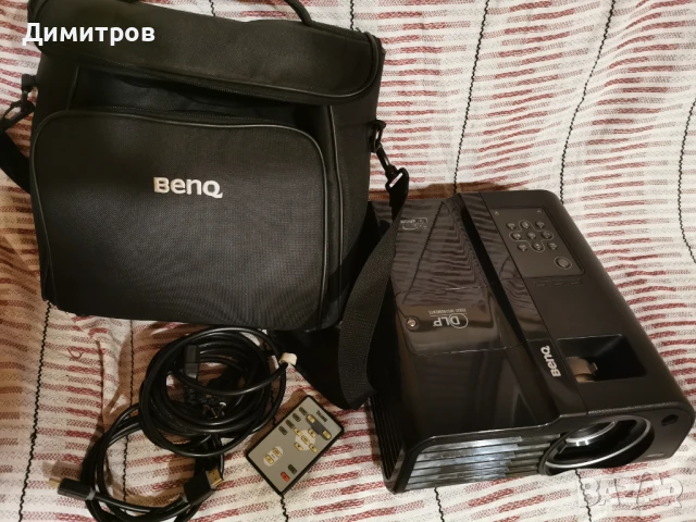 Пректор BenQ MP730 Resolution 1280x800, снимка 6 - Плейъри, домашно кино, прожектори - 51357704