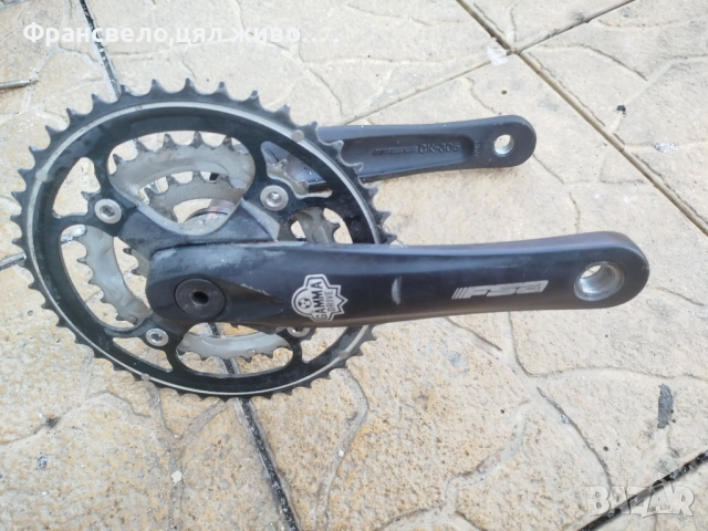 Курбел със средно движение за велосипед колело fsa 170 мм