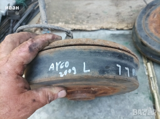 Задни главини барабани за Тойота Айго 2 врати. 2009 год. , снимка 6 - Части - 51662336