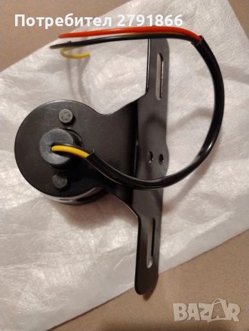 NATGIC Винтидж задна светлина за мотоциклет, 12V универсалнa ретро задна стоп светлина, снимка 10 - Аксесоари и консумативи - 51096151