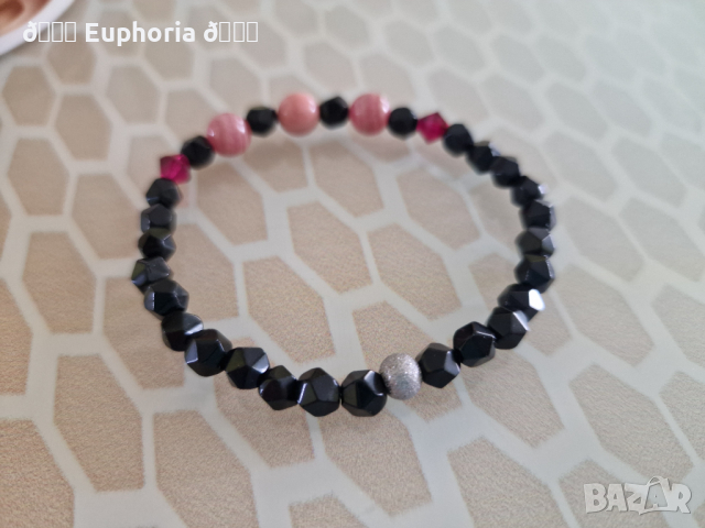 Гривна от естествени камъни, снимка 3 - Гривни - 44774637