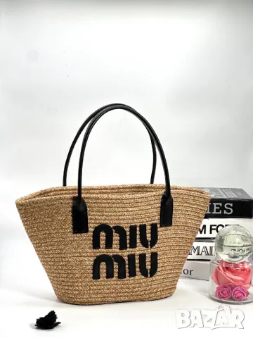 плажни чанти miu miu 43х21см, снимка 9 - Чанти - 50417226