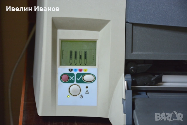 Плотер / широкоформатен принтер HP Designjet 110plus nr, А1+, снимка 5 - Принтери, копири, скенери - 53088844