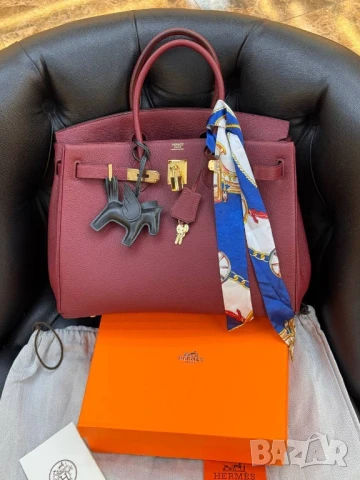 висококачествени чанти HERMES BİRKİN BAG : 35 cm x 18 cm , снимка 16 - Чанти - 51207921
