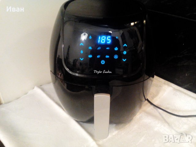 XXL 7,7 L Фритюрник с горещ въздух AIRFRYER, снимка 8 - Фритюрници - 40258307