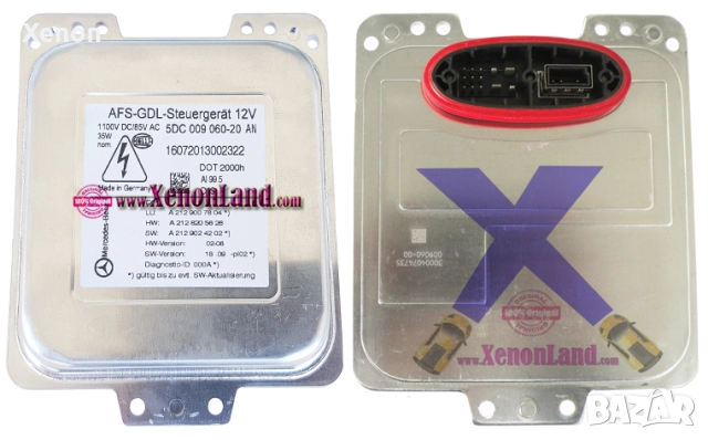 ОРИГИНЛН Баласт ксенон запалка модул Mercedes E-Class W212 5DC009060-20 A2129007804 Мерцедес Е-Класа