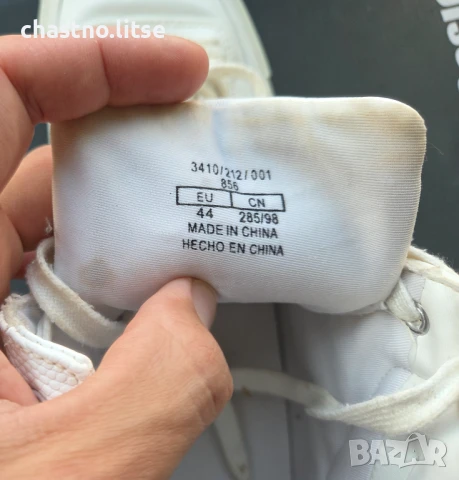 Високи, бели, мъжки маратонки Pull&Bear, снимка 6 - Маратонки - 50760666