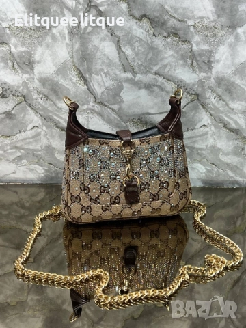 чанти Gucci с камъни , снимка 2 - Чанти - 52415973