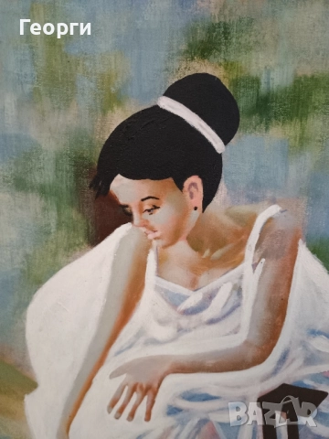 Рисувана картина-412, снимка 2 - Картини - 52132237