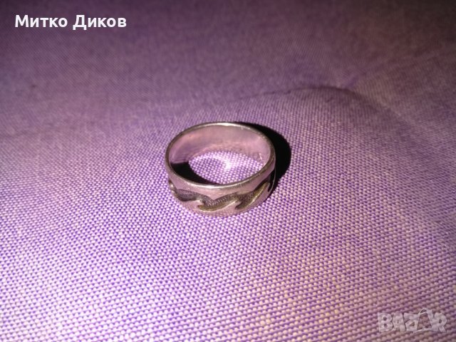 Сребърен пръстен около 5 грама 