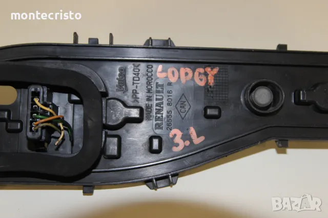Лява платка стоп Dacia Lodgy (2012-2021г.) 265558016R ляв ламподържач стоп 26555 8016 R, снимка 3 - Части - 49915012