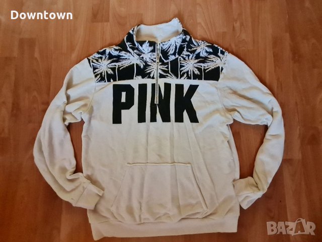 PINK ,VICTORIA'S SECRET оригинална спортна бяла блуза, снимка 3 - Спортни екипи - 34783700