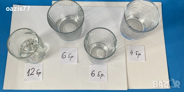 Чаши различни - 7 модела, брой-по 4; 6; 9 и 12бр. и цени по € 5; 8; 9 и 18, вместимост 250-350 мл., снимка 2 - Други стоки за дома - 53520481