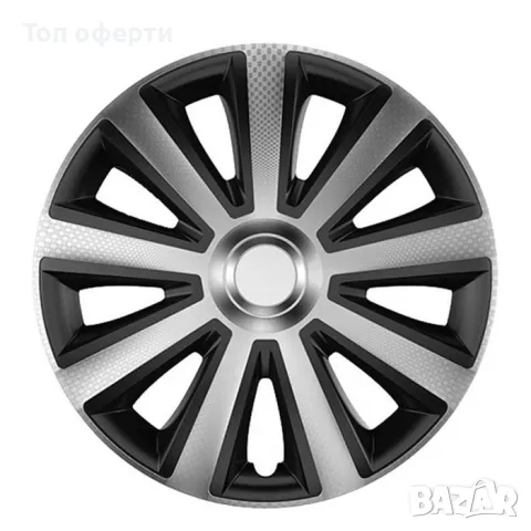 Тасове за джанти 13, 14, 15, 16 цола Versaco carbon aviator silver black