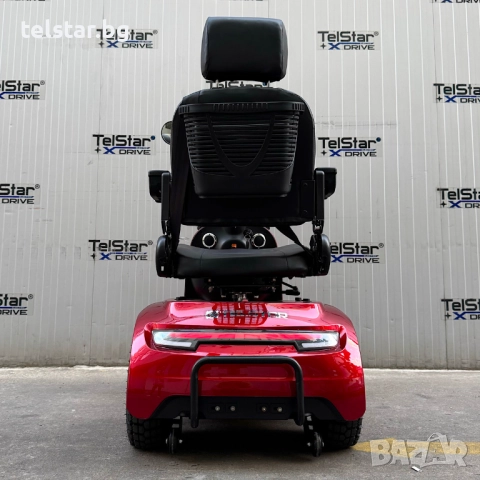 Електрическа четириколка за възрастни TelStar Admiral 2025 луксозно изпълнение за немския пазар, гол, снимка 15 - Мотоциклети и мототехника - 52414938