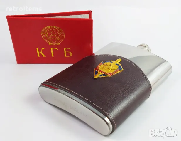 Комплект манерка КГБ + удостоверение КГБ, снимка 6 - Колекции - 48145499