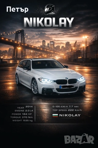 Постер на вашия автомобил!Идеален ПОДАРЪК!, снимка 2 - Други - 53391908