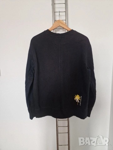 Страхотен мъжки суитчър CALVIN KLEIN PARIS размер L, снимка 7 - Суичъри - 53633469