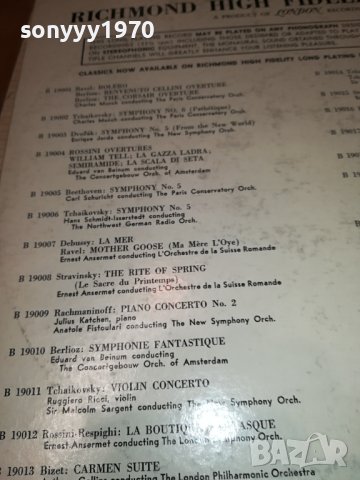 RICHMOND HIGH FIDELITY-MADE IN USA-ПЛОЧА 2309231930, снимка 18 - Грамофонни плочи - 42293367