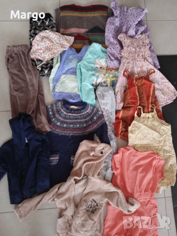 детски дрехи за момиче, 50 броя, за 3 - 4 години, снимка 3 - Детски комплекти - 52874273