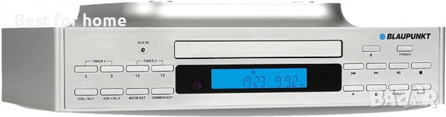 Аудисистема Blaupunkt Bluetooth Kitchen Radio KRC 40 SV висококачествено радио с блутуут и диск, снимка 2 - Аудиосистеми - 39218452