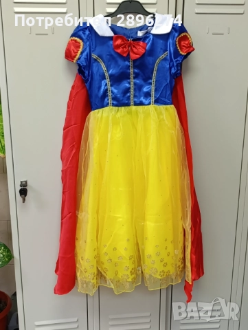Детска рокля " Снежанка", снимка 2 - Детски рокли и поли - 52171655