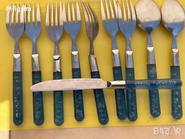 Комплект вилици, лъжици и нож. IKEA., снимка 2 - Прибори за хранене, готвене и сервиране - 55853244
