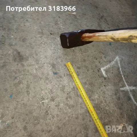 голям немски чук 3.500 килограма с дръжка , снимка 4 - Други инструменти - 55826842