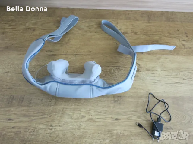 Електрически масажор за рамене и врат с нагряване, безжично USB презареждане, снимка 6 - Масажори - 50362133