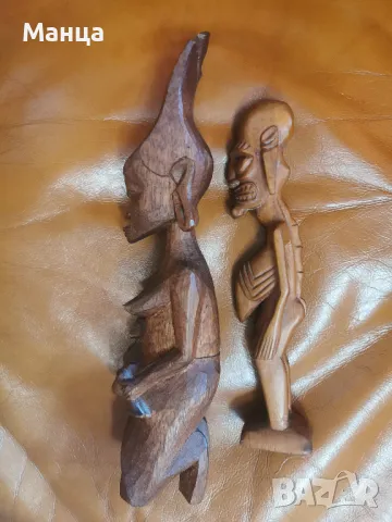 Африкански фигури от Нигерия, снимка 2 - Антикварни и старинни предмети - 48335503