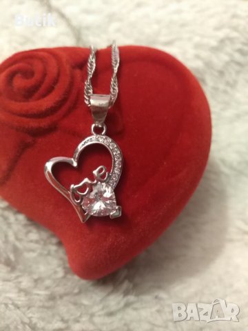 Колие с форма на сърце ❤️  