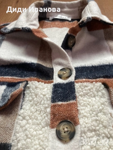 Дамско есенно-зимно палто, снимка 4 - Якета - 53412229