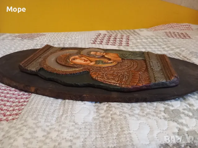 Икона Казанска Света Богородица с Младенеца , снимка 5 - Икони - 48498481