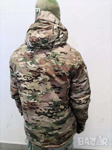 Зимно Тактическо Яке AB ECW MultiCam Level 7 – Екстремен Студ (-20°C), PrimaLoft®, снимка 2 - Якета - 53487563