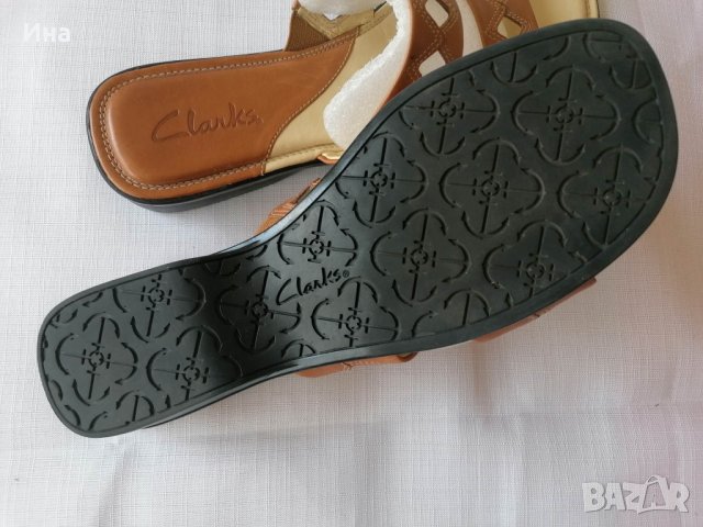 Clarks естествена кожа, снимка 4 - Сандали - 41413544