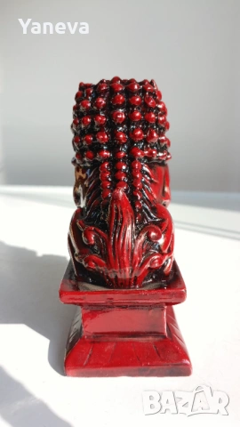 Куче Фу , китайски символ за защита, сила и просперитет. , снимка 8 - Статуетки - 53728020