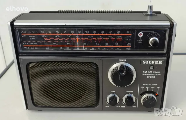 Радио Silver XF800, снимка 2 - Радиокасетофони, транзистори - 49558362
