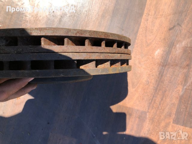 Предни спирачни дискове (преден спирачен диск Мерцедес МЛ клас) Mercedes ML W163 345, снимка 3 - Части - 41686151