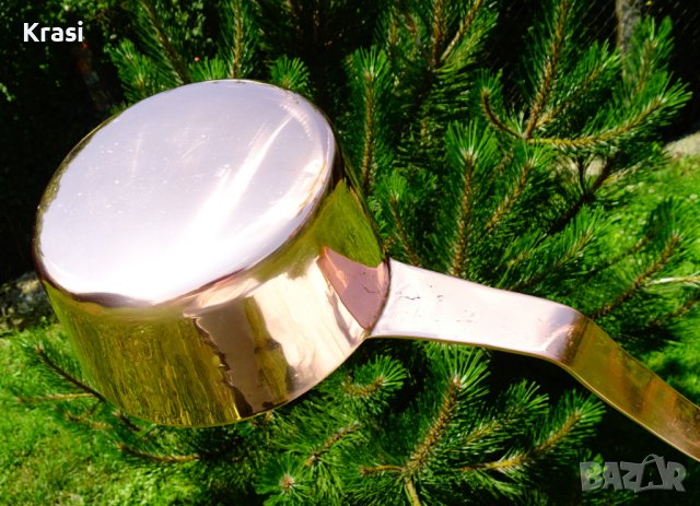 Медна тенджера,меден тиган,медна касерола., снимка 8 - Антикварни и старинни предмети - 41316507