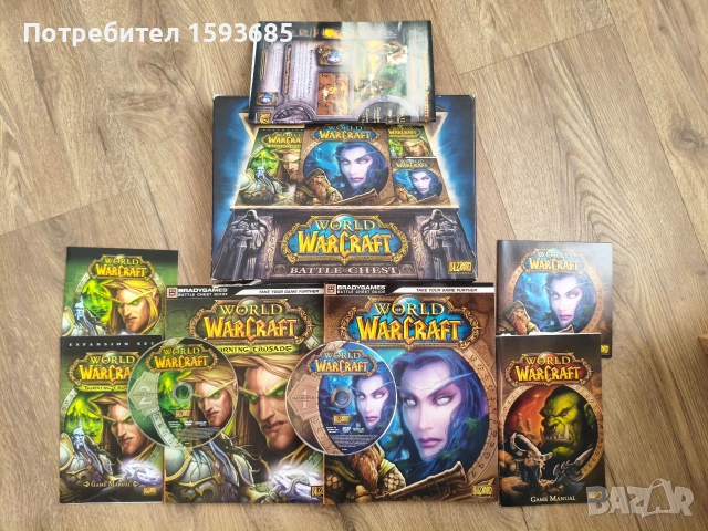 World of Warcraft Battle Chest – Колекционерско издание с дискове, книжки и кутия