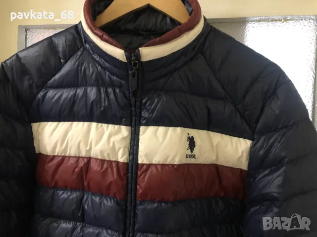 U.S. POLO ASSN мъжко пролетно-есенно яке S, снимка 2 - Якета - 49304721